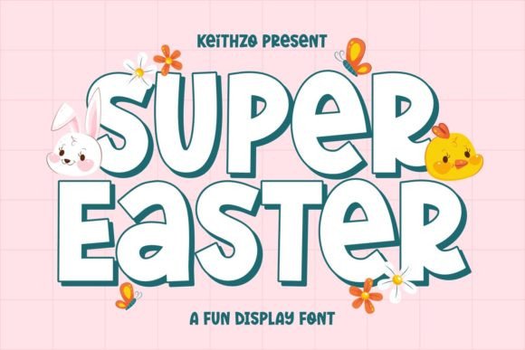 Super Easter Joyful Display Font