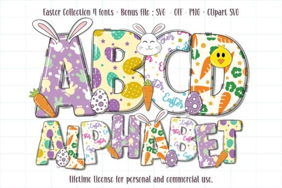 Easter Collection Rhythmic Color Font