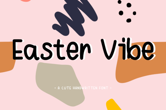 Easter Vibe Cute Quirky Display Font