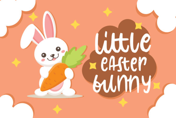 Little Easter Bunny Chunky Display Font