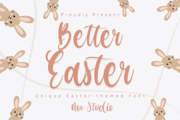 Better Easter Handwritten Script Typeface