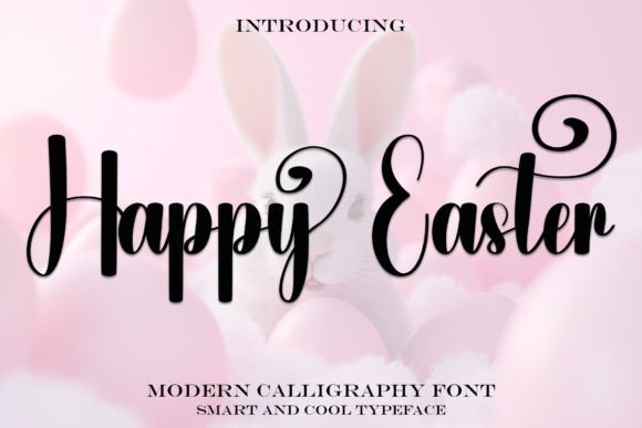 Happy Easter Handwritten Script Font