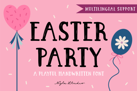 Easter Party Playful Display Font