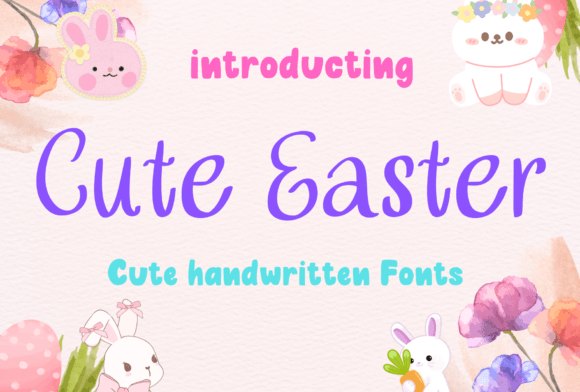 Cute Easter Handwritten Font