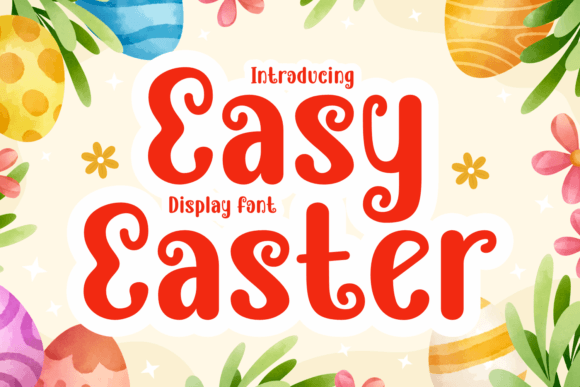 Easy Easter Curly Display Font