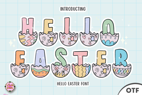 Hello Easter Festive Display Font