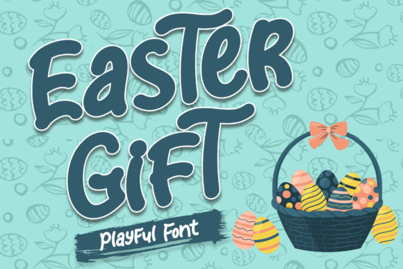 Easter Gift Playful Display Font
