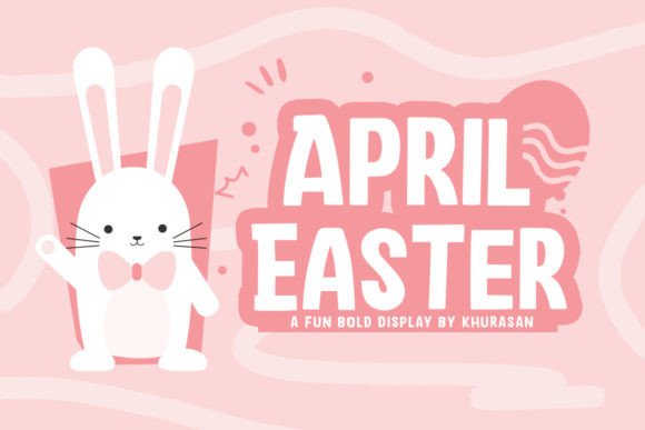 April Easter Quirky Display Font