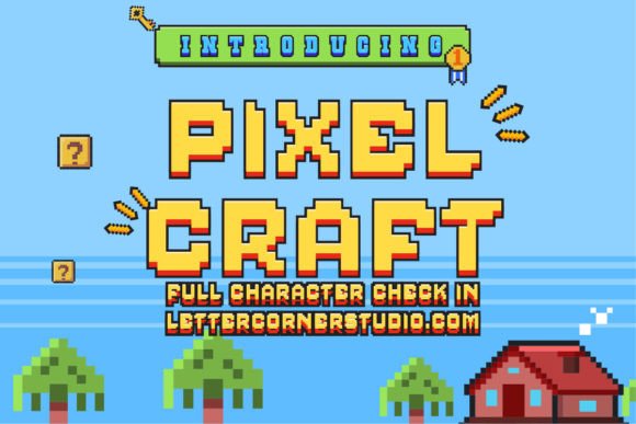 Pixelcraft Retro Pixel Font