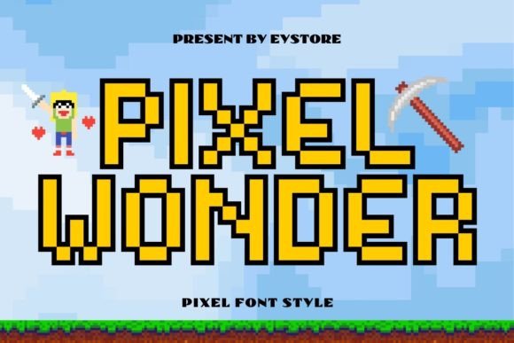 Pixel Wonder Display Font
