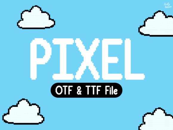 Pixel Bold Font