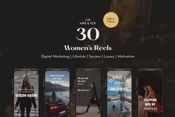 Luxuriöse Instagram Reels für Erfolgsfrauen