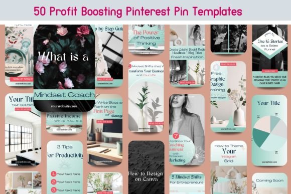 Gewinnsteigernde Pinterest-Vorlagen