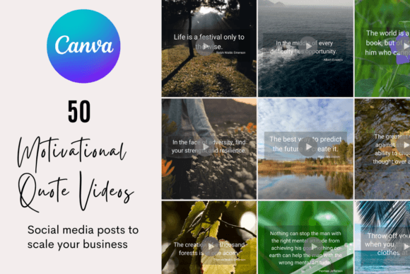 50 Motivierende Video-Vorlagen für Instagram