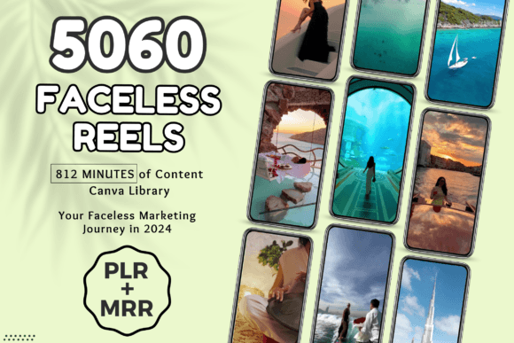 Instagram Reels Vorlagen für Faceless-Marketing