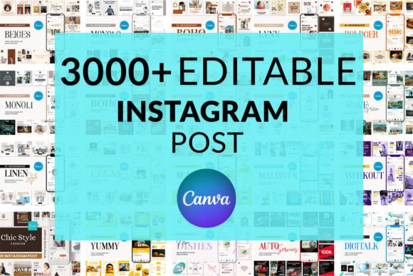3000+ Instagram-Vorlagen