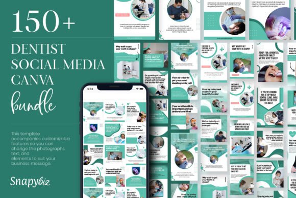 Dentale Social Media Vorlagen