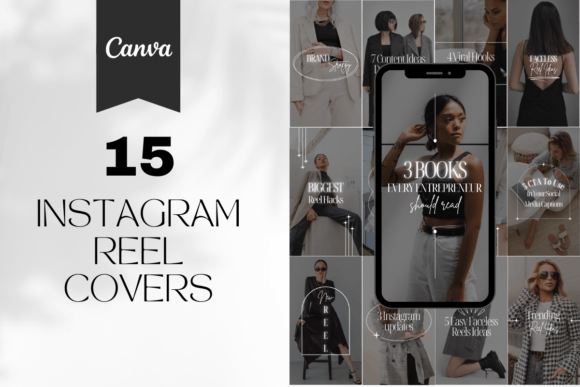 Instagram Reel Covers mit Canva Vorlagen
