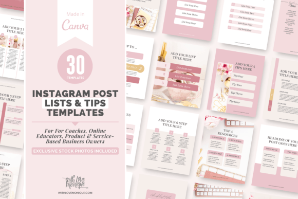 Instagram-Designvorlagen für Canva