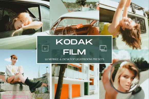 Kodak Film Mobile & Desktop Lightroom Presets
