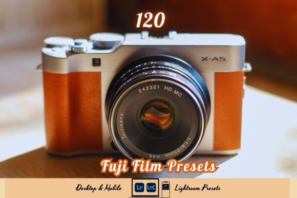 120 Fuji Film Lightroom Presets Bundle