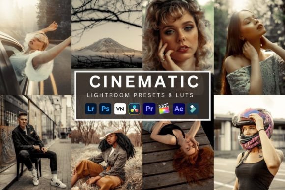 Cinematic Lightroom Presets and LUTs Pack
