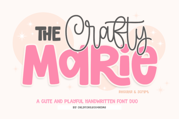 Crafty Marie Font Duo