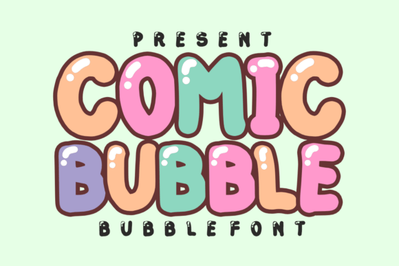 Comic Bubble Font