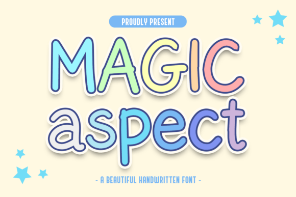 Magic Aspect Handwritten Typeface