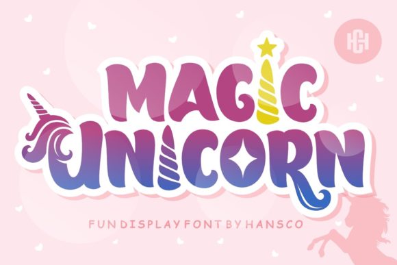 Magic Unicorn Playful Display Font