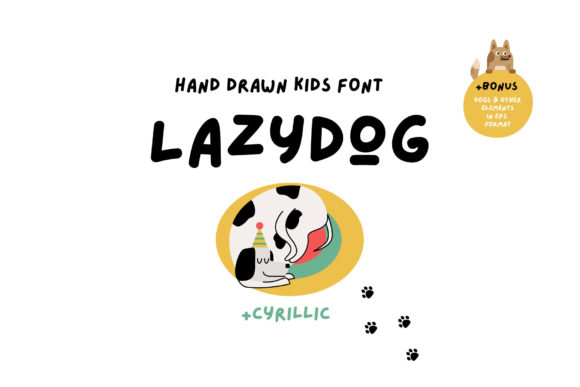 Lazydog Handwritten Font