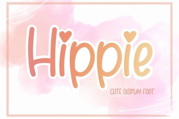 Hippie Cute Friendly Sans Serif Font