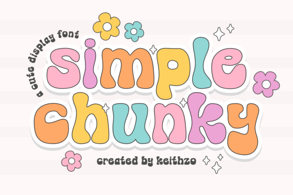 Simple Chunky Bold Display Font