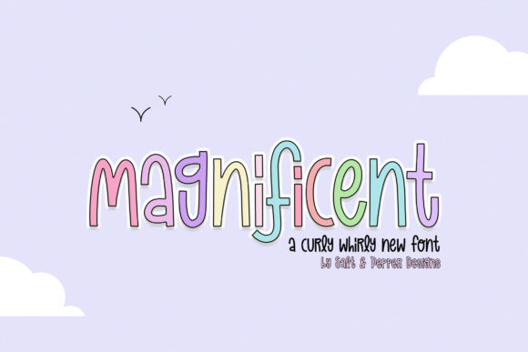 Magnificent Duo Display Font