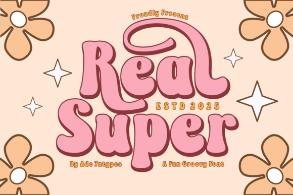 Real Super Retro Fonts Collection