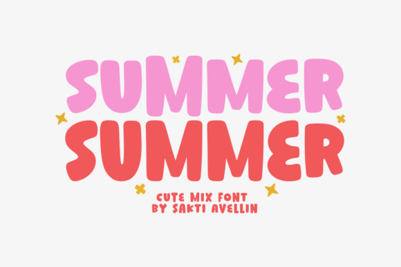 Summer Handcrafted Display Font