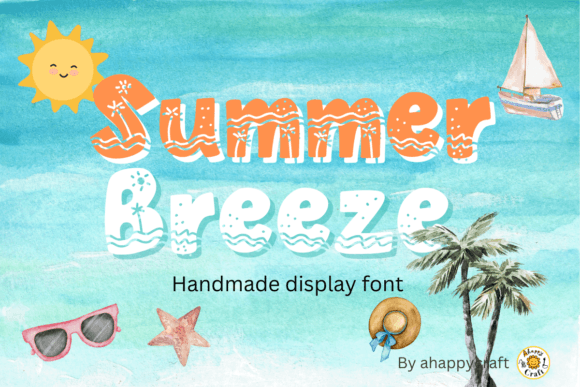 Summer Breeze Decorative Font