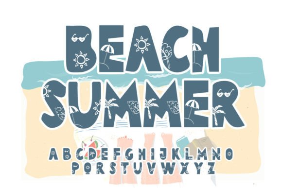 Beach Summer Quirky Display Font