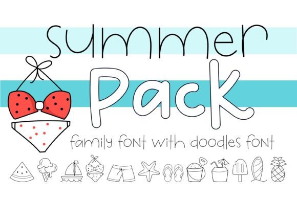 Summer Pack Handwritten Font