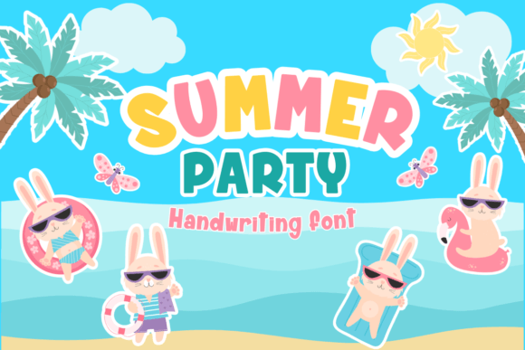 Summer Party Handwritten Font