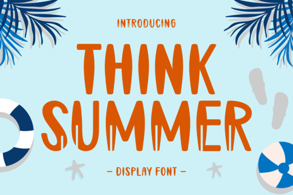 Think Summer Display Font