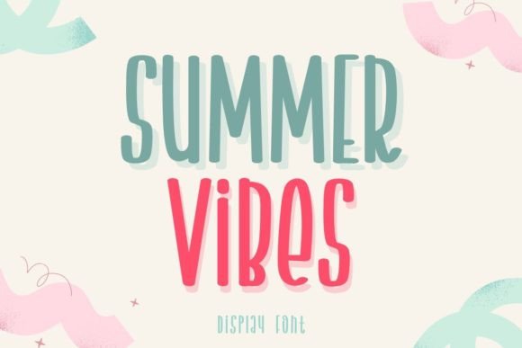 Summer Vibes Cute Display Font