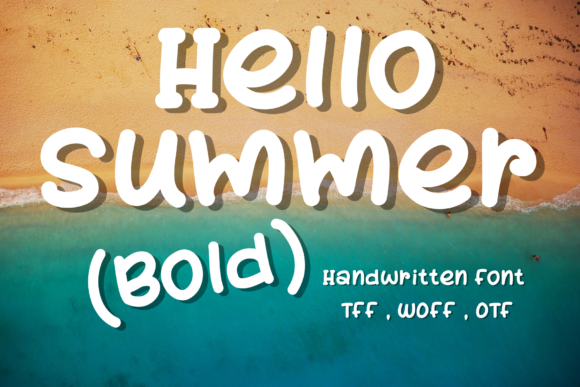 Hello Summer Quirky Bold Display Font