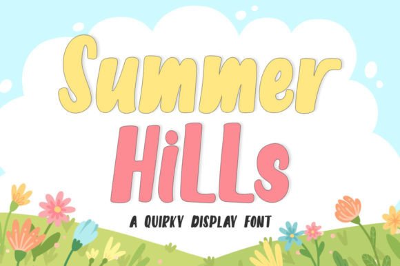 Summer Hills Cute Fancy Display Font