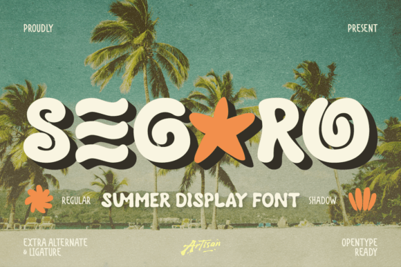Segaro Summer Groove Display Font