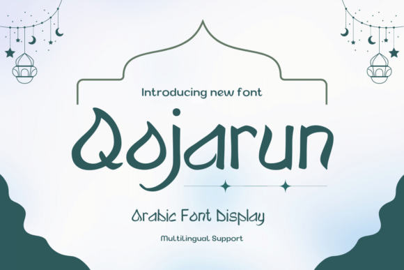 Qojarun Arabic Style Display Font