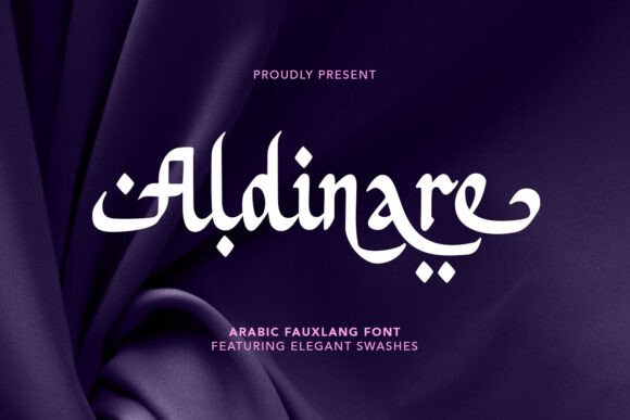 Aldinare Arabic Fauxlang Font Family