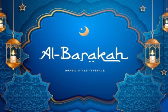 Al Barakah Arabic-Inspired Display Font