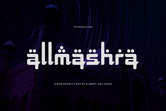 Allmashra Arabic-Style Display Font