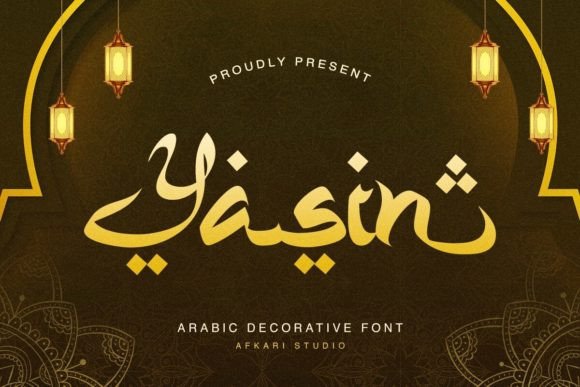Yasin Arabic Decorative Display Font